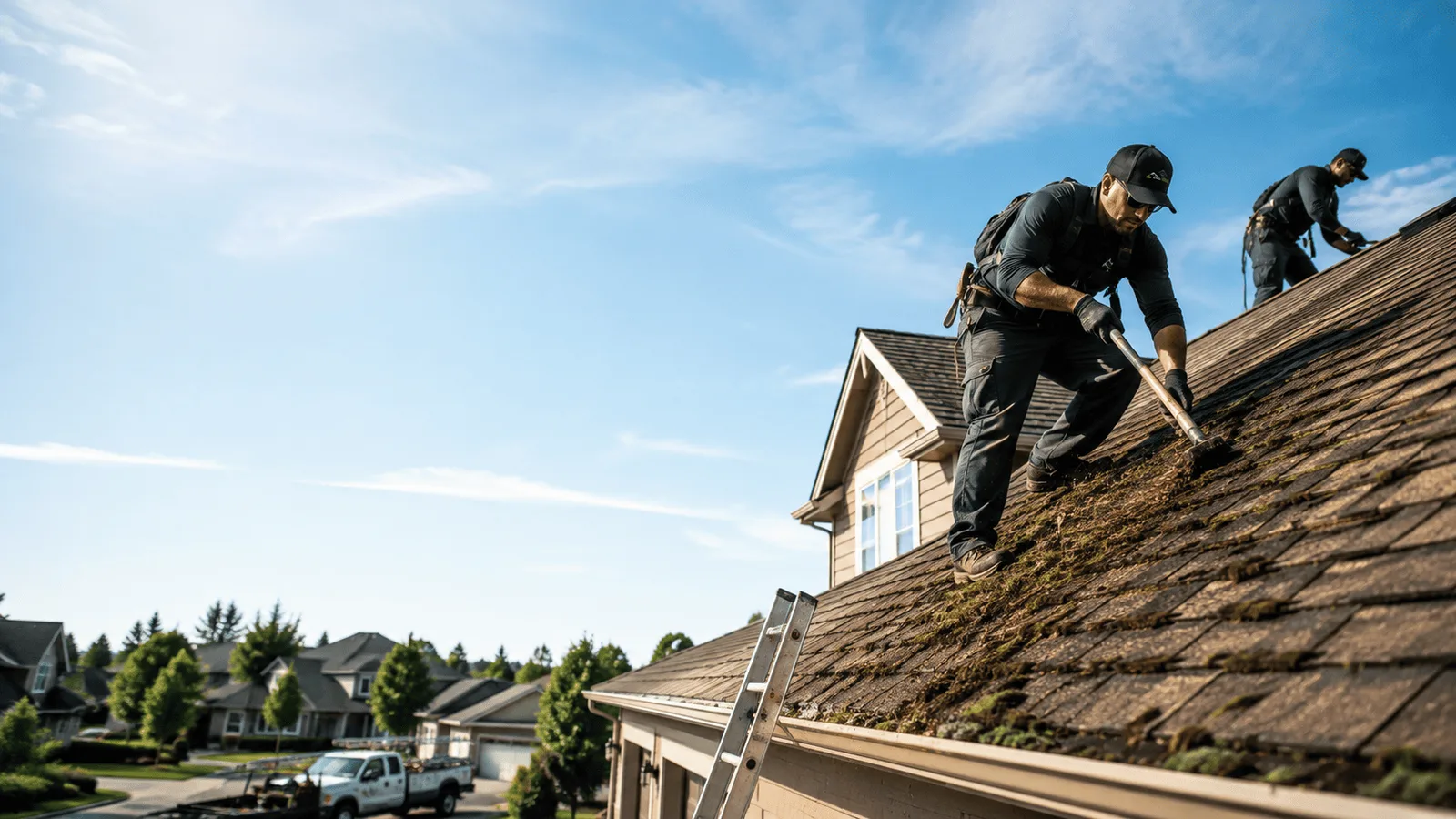 Roof Moss Removal in Waverly, IL near me